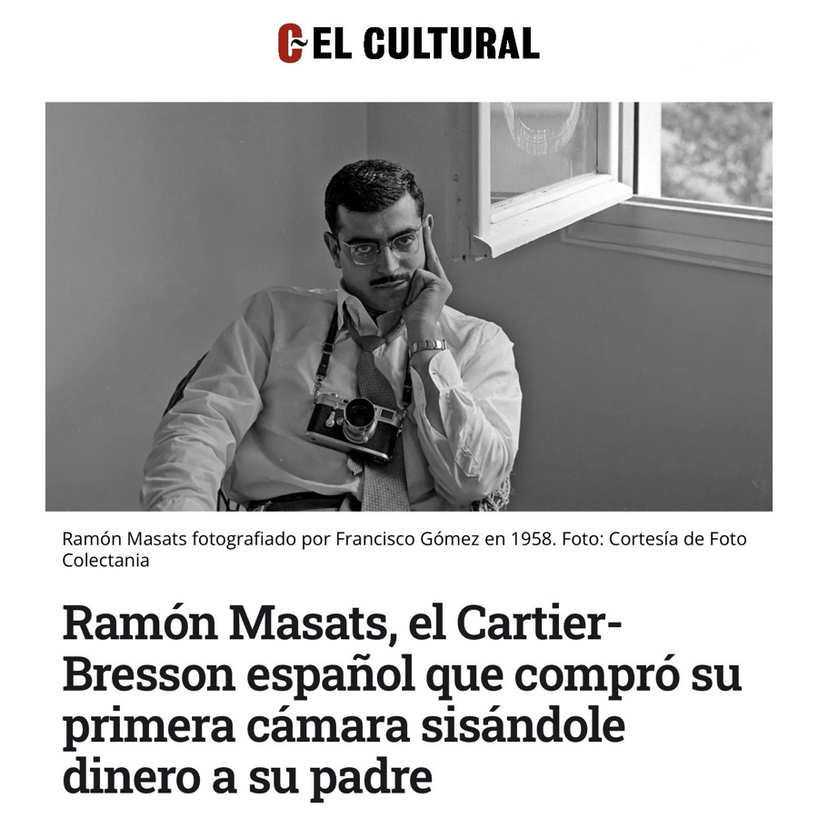 Ramón Masats, el Cartier-Bresson español que compró su primera cámara sisándole dinero a su padre