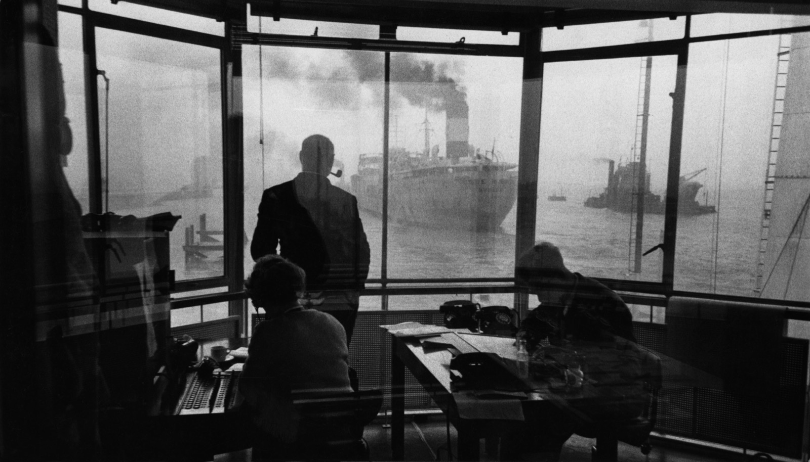 Frank Horvat, Manchester Ship Canal, United Kingdom, 1955