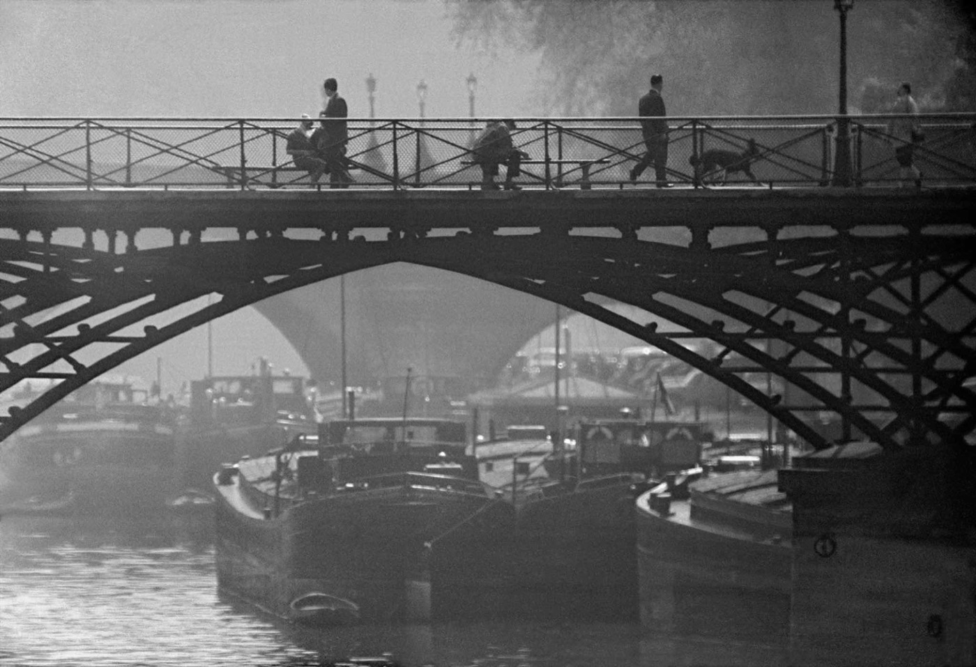 Frank Horvat, Pont des Arts, Paris, 1956