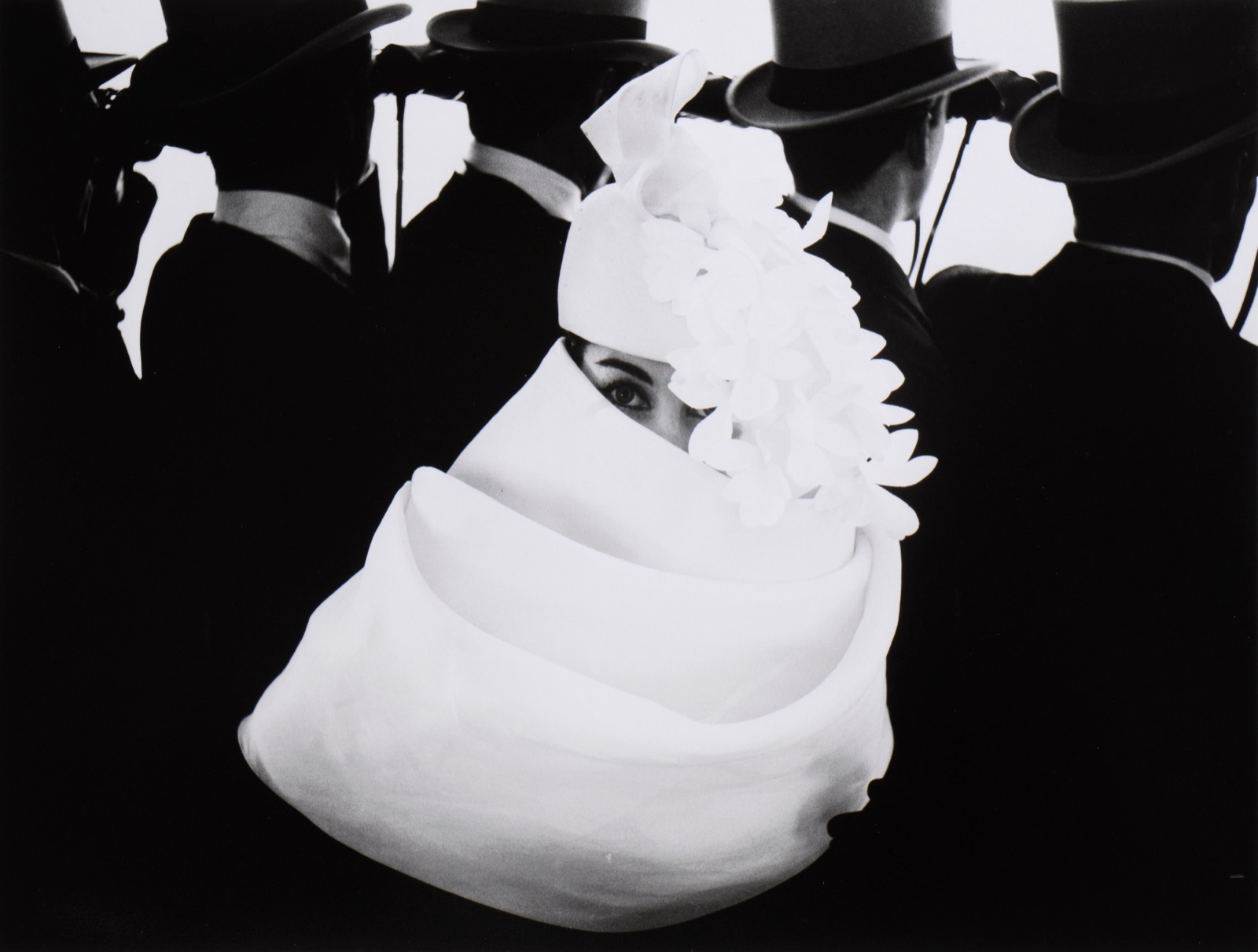 Frank Horvat, Givenchy Hat A, Paris, 1958