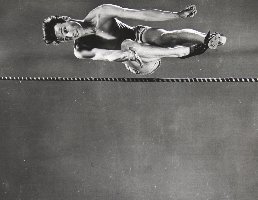Gjon Mili, High Jumper Clarke Mallery, 1939