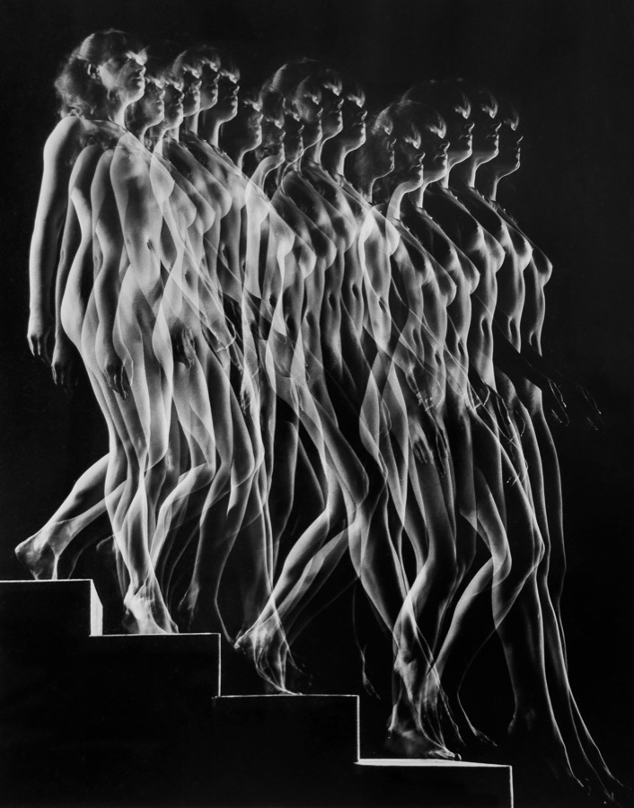 Gjon Mili, Nude Descending Staircase (Hommage à Marcel Duchamp), 1949