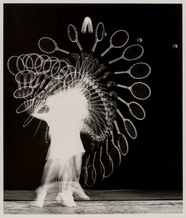 Harold Eugene Edgerton, Tennis Serve, 1952