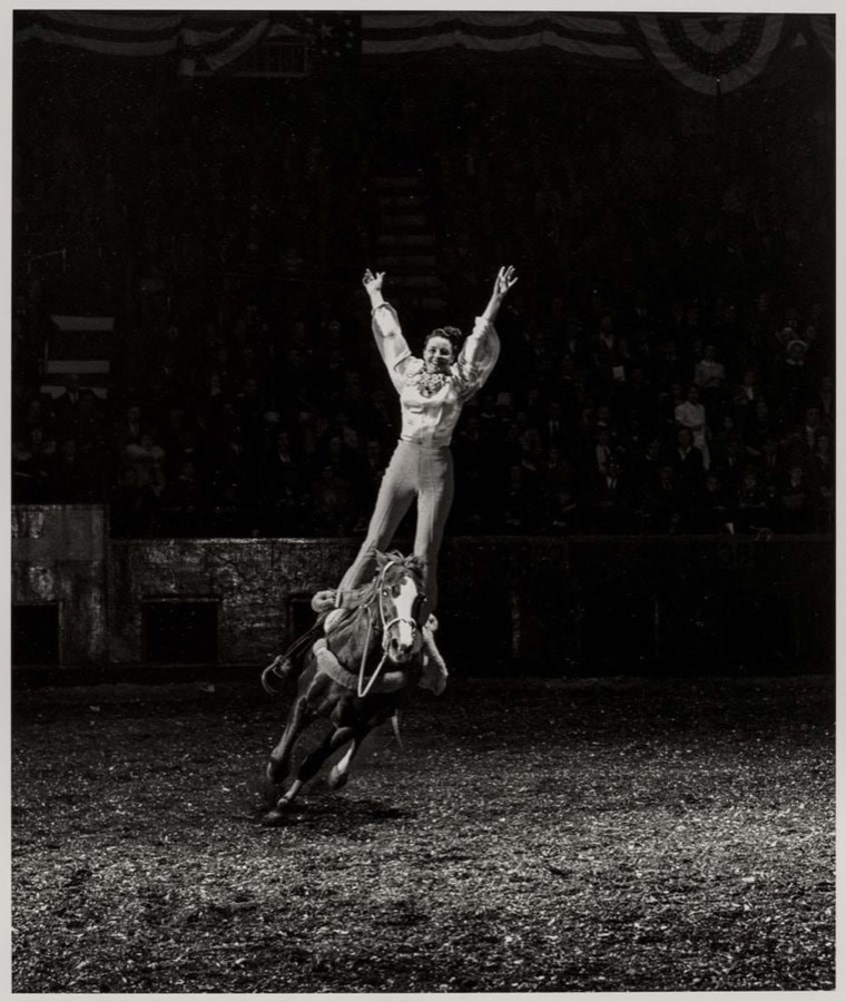 Harold Eugene Edgerton, A Girl and her Horse, 1941