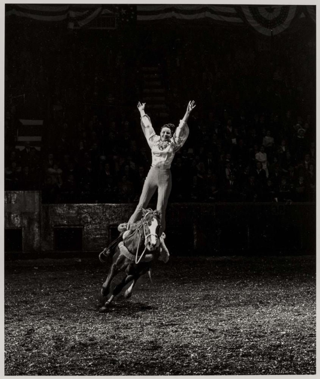 Harold Eugene Edgerton, A Girl and her Horse, 1941