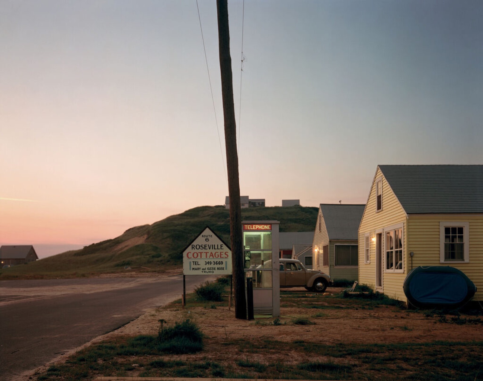 Joel Meyerowitz, Roseville Cottages, Truro, Massachusetts, 1976