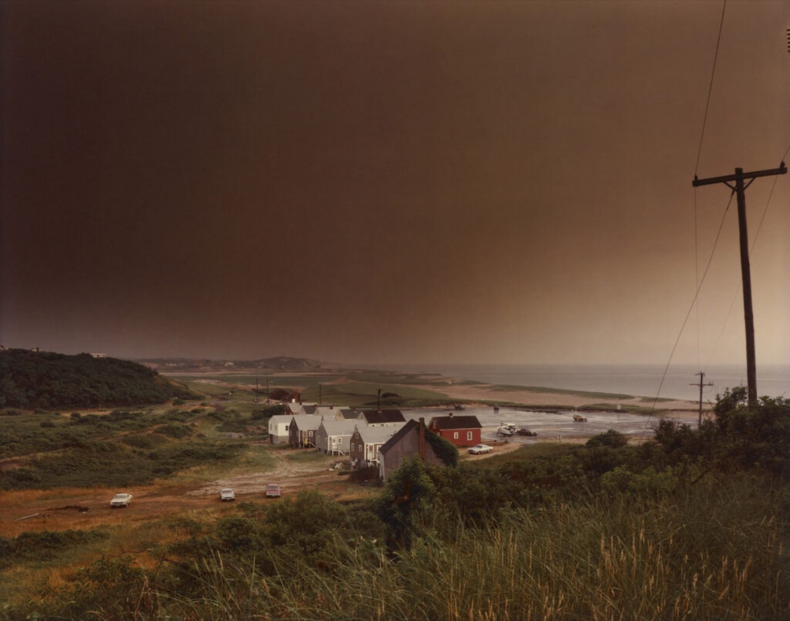 Joel Meyerowitz, Storm Over Corn Hill Beach, Truro, Cape Cod, 1976