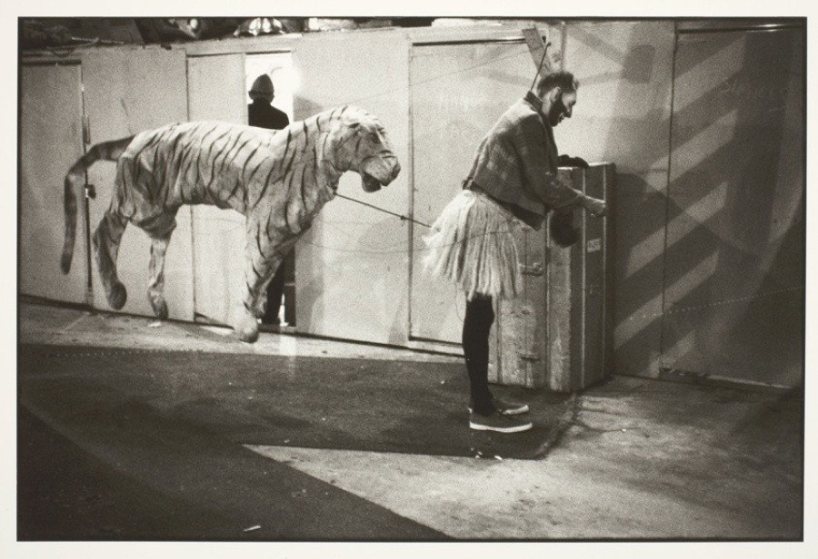 Louis Faurer, Barnum and Bailey Dressing Rooms, New York City, 1950