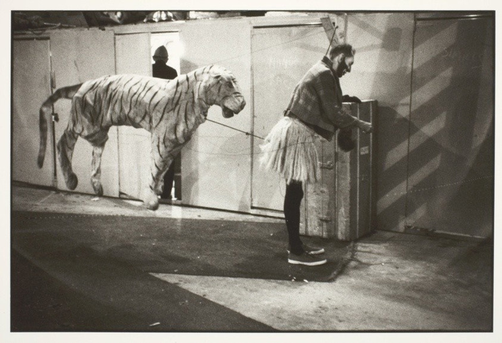 Louis Faurer, Barnum and Bailey Dressing Rooms, New York City, 1950