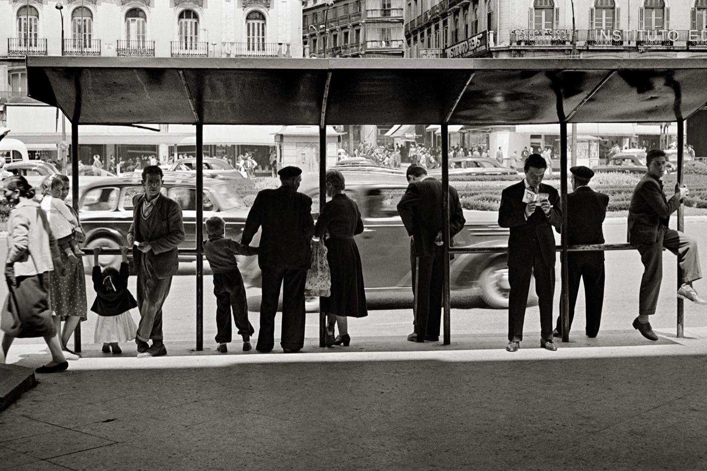 Ramón Masats, Puerta del Sol, Madrid, 1958