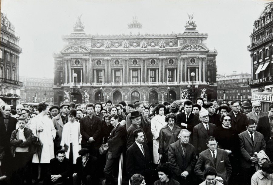 Ramón Masats, Paris, Subway Strike, 1962