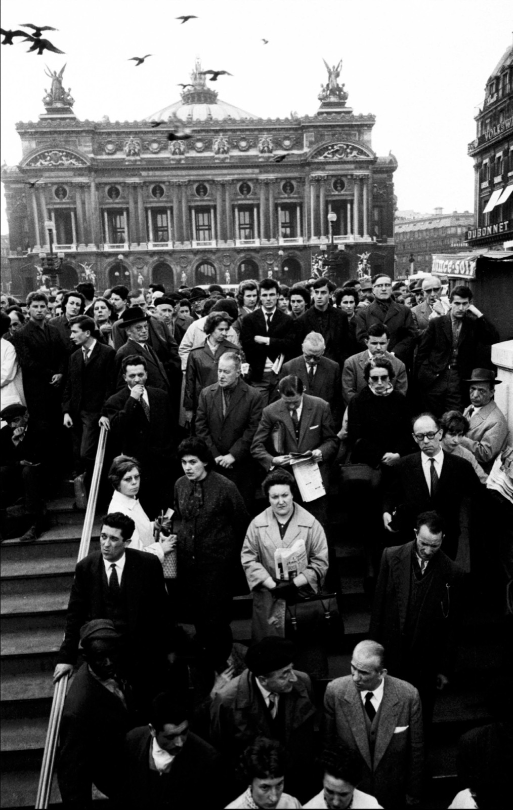 Ramón Masats, Paris, Subway Strike, 1962