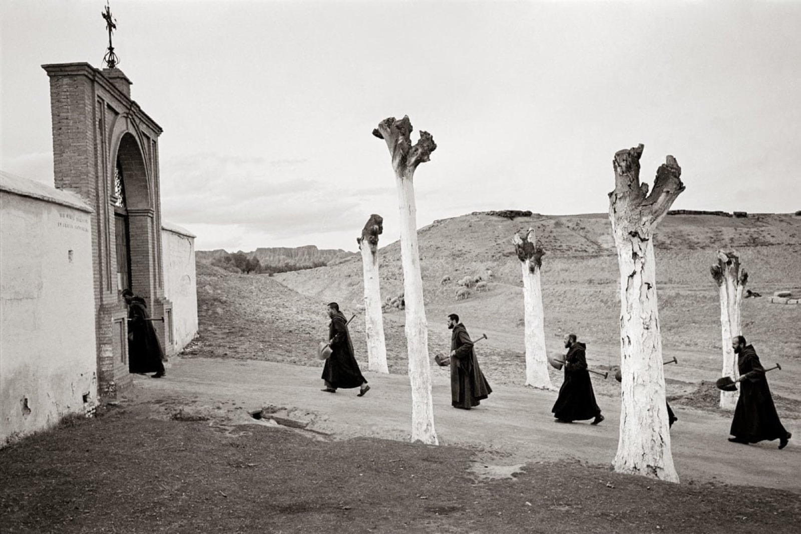 Ramón Masats, Hermanos Fossores de la Misericordia, Guadix, Granada, 1959