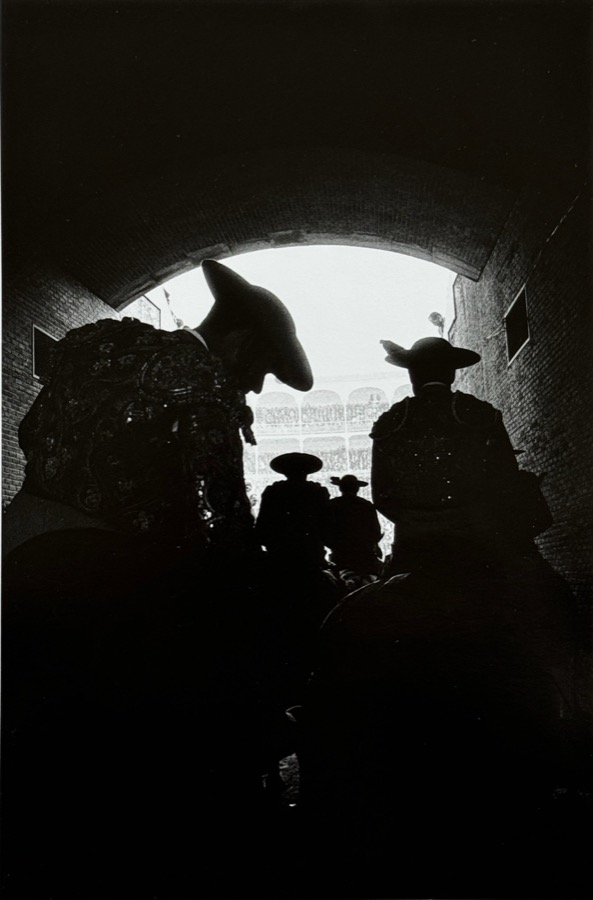 Picadores en la Plaza de toros de las Ventas, Madrid