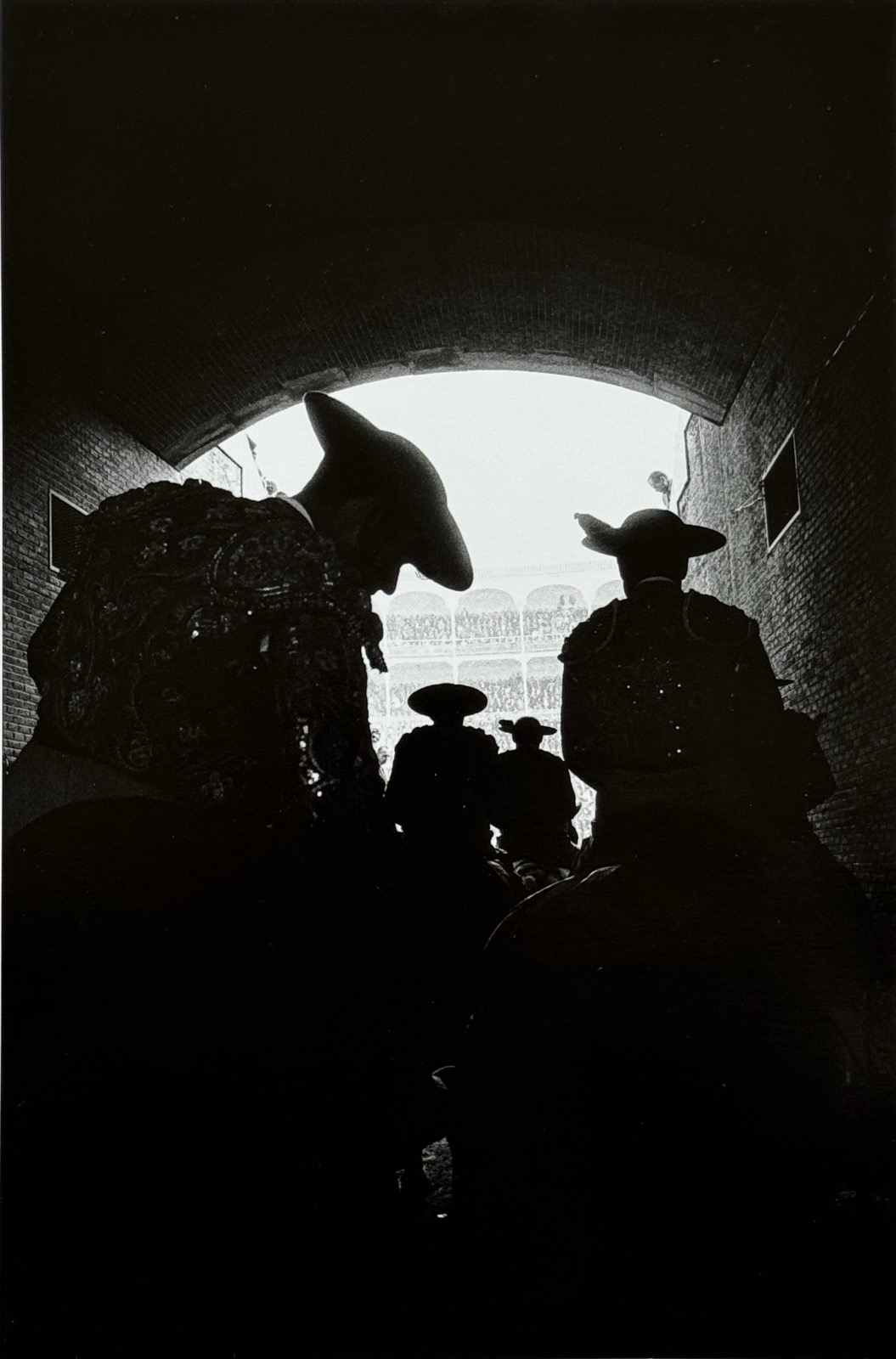 Ramón Masats, Picadores en la Plaza de toros de las Ventas, Madrid, 1962