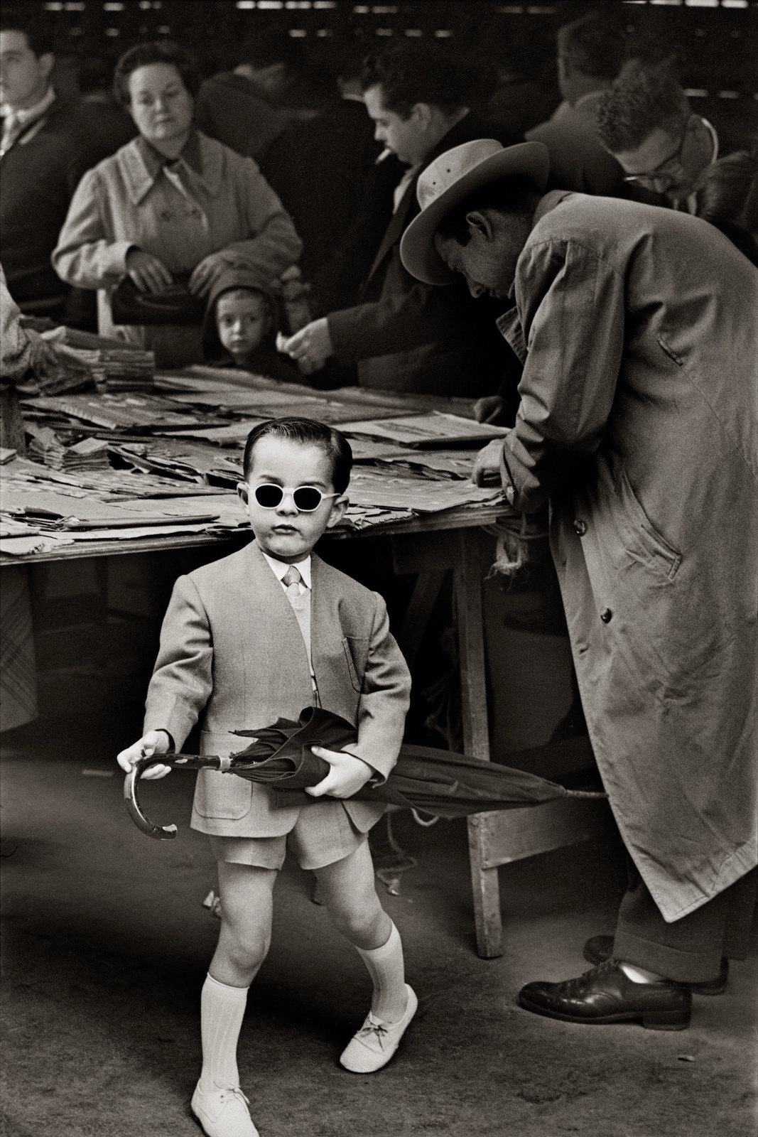 Ramón Masats, Sant Antoni Market, Barcelona, 1955