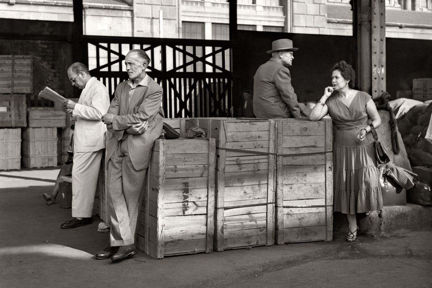 Ramón Masats, Puerto de Barcelona, 1953