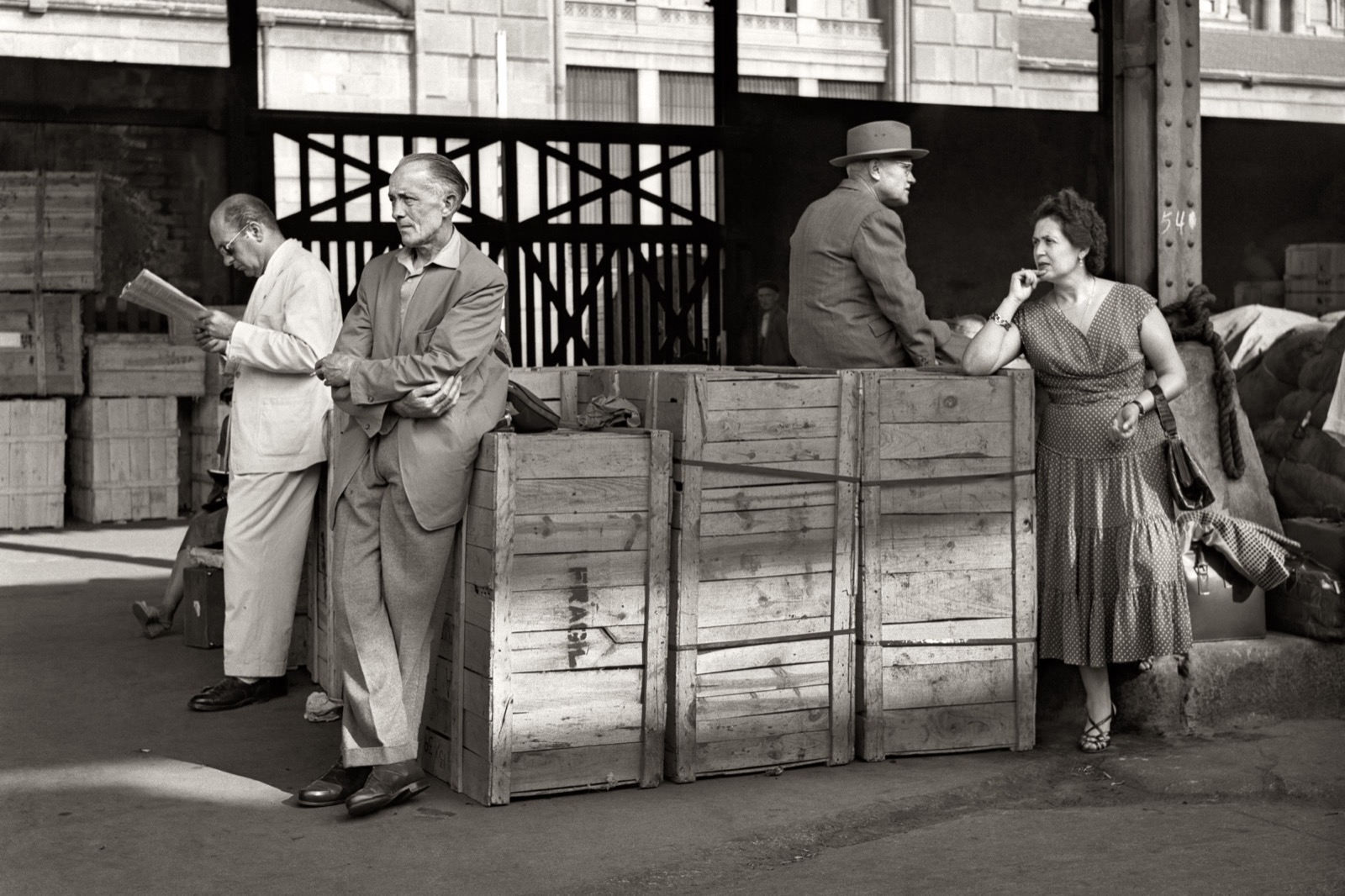 Ramón Masats, Puerto de Barcelona, 1953