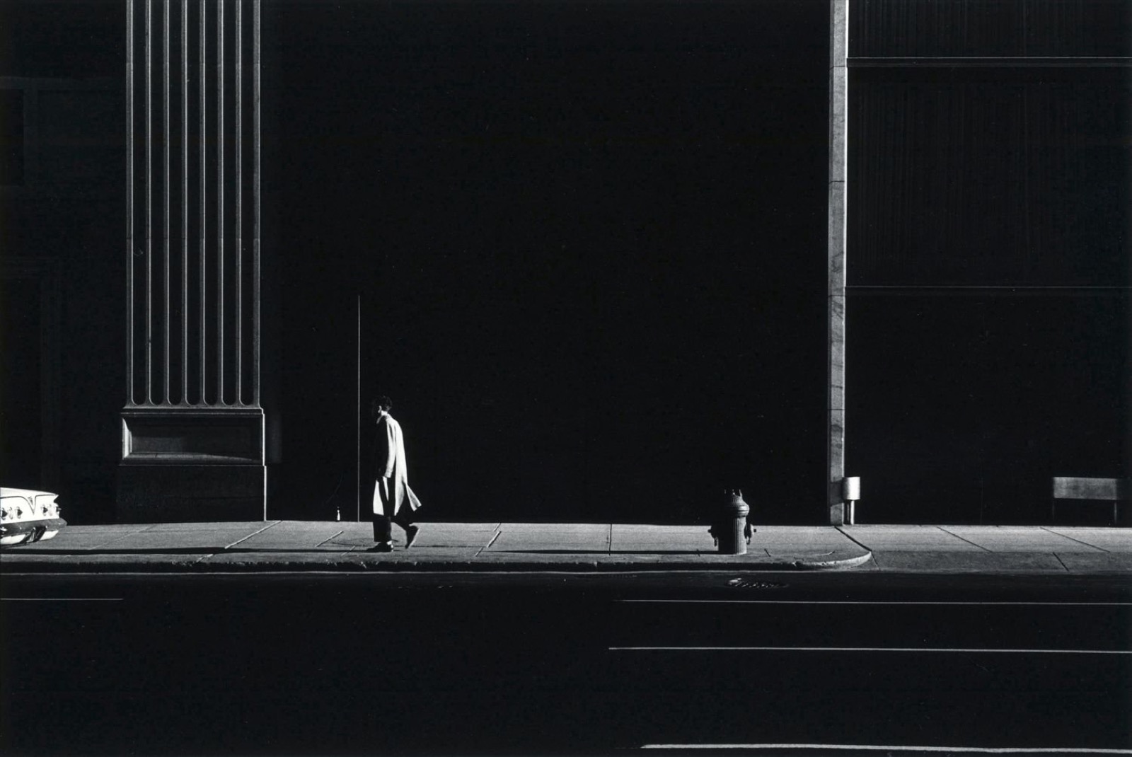 Ray K. Metzker, 63 DO-43, Philadelphia  (Man and Impala), 1963