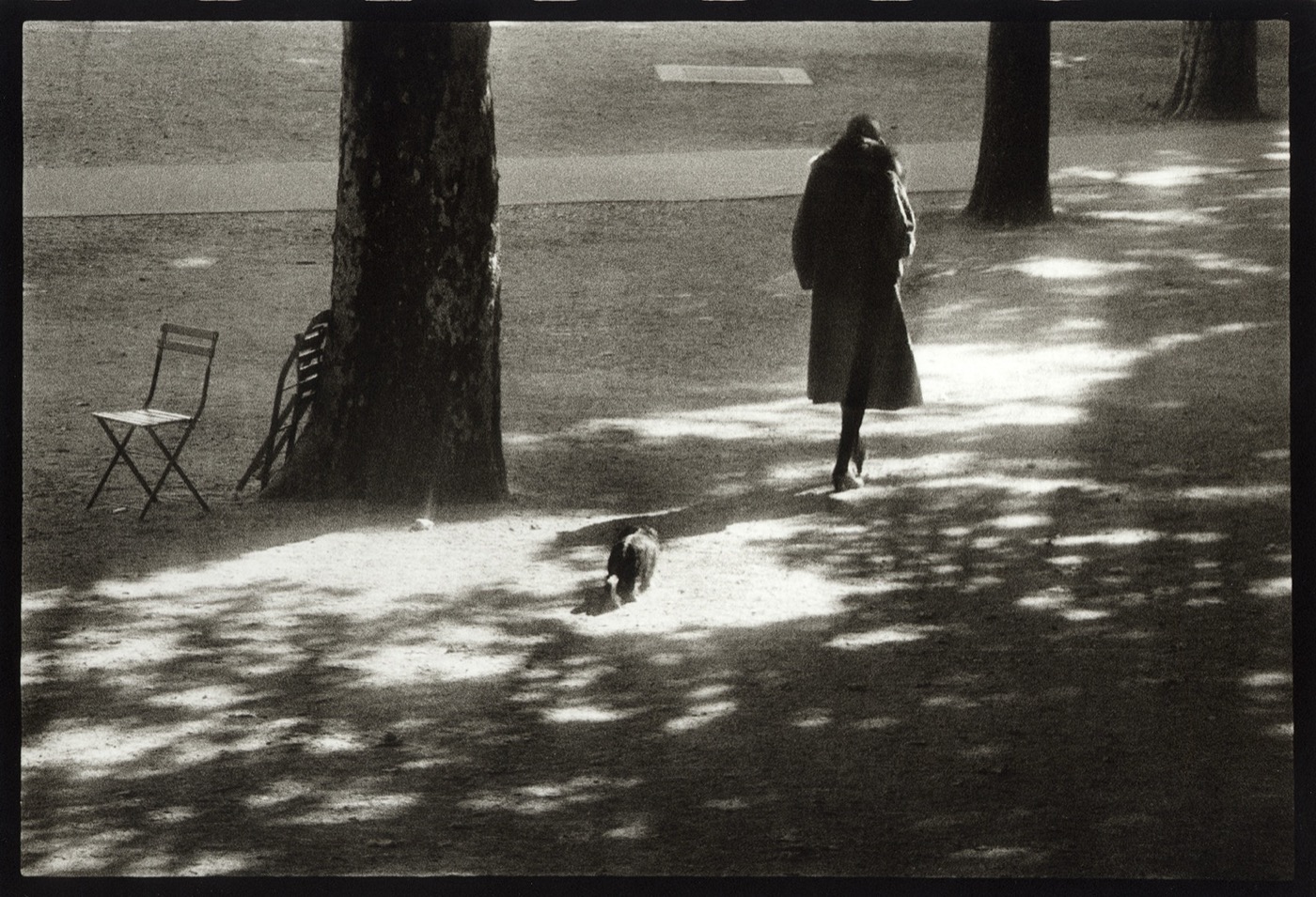 Sarah Moon, Suzanne aux Tuileries, 1974