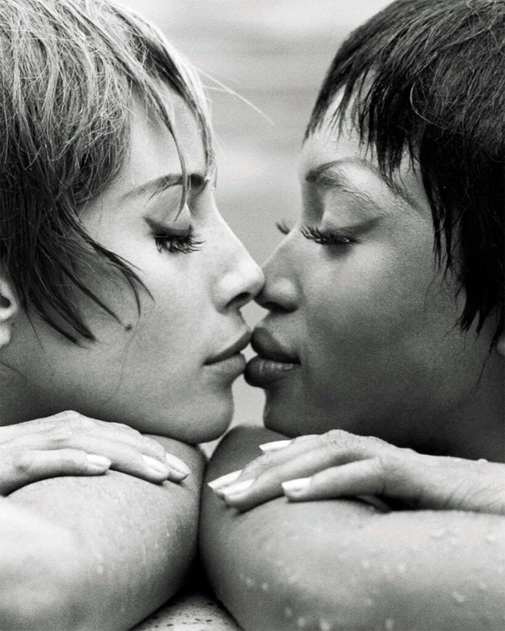 Steven Meisel, Christy Turlington and Naomi Campbell, Los Angeles, 1989