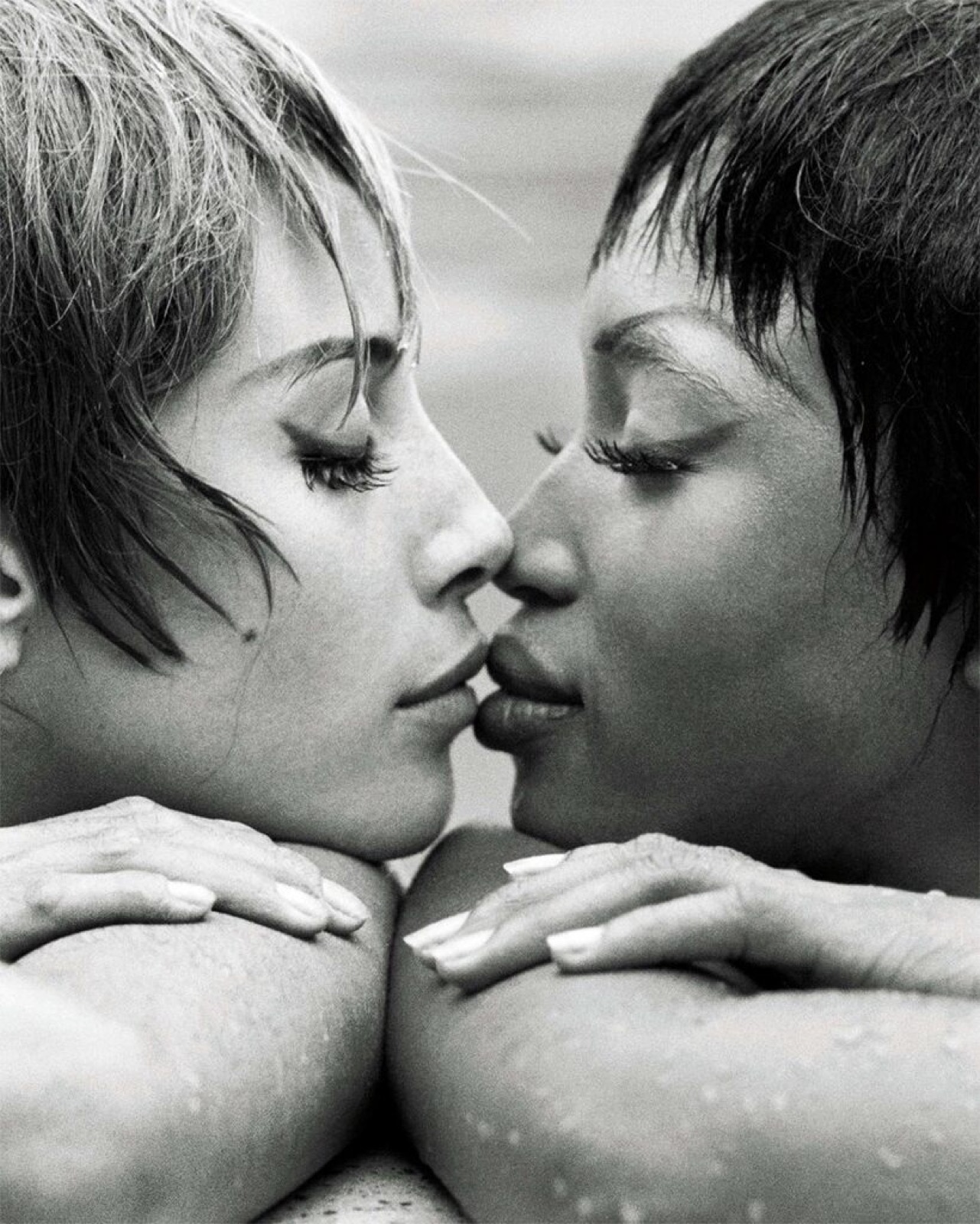 Steven Meisel, Christy Turlington and Naomi Campbell, Los Angeles, 1989