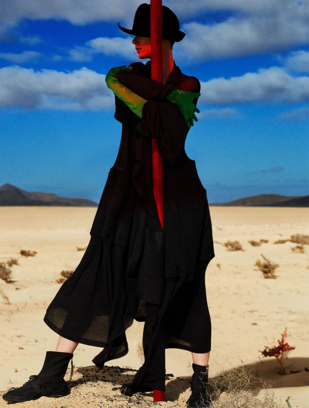 Txema Yeste, Amandine on Hold, Fuerteventura, 2018