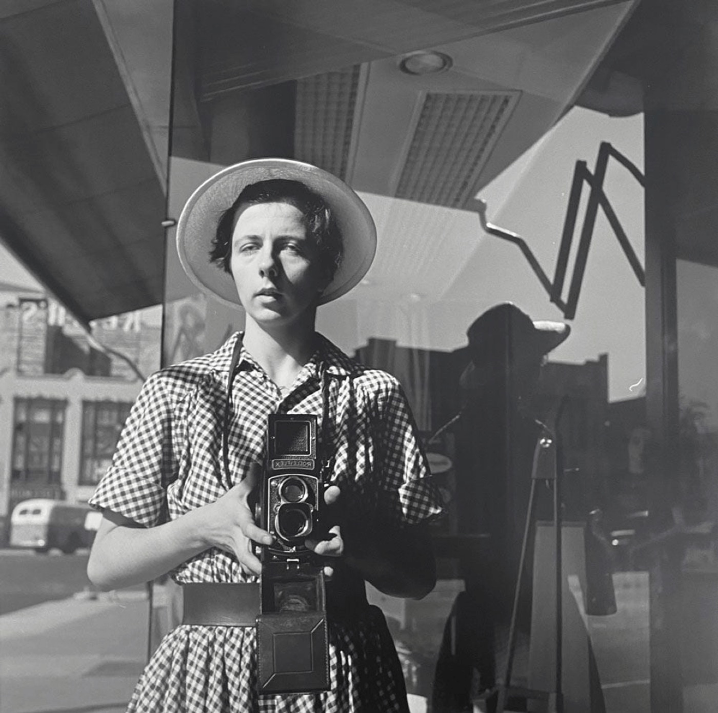 Vivian Maier, Self-portrait, 1954