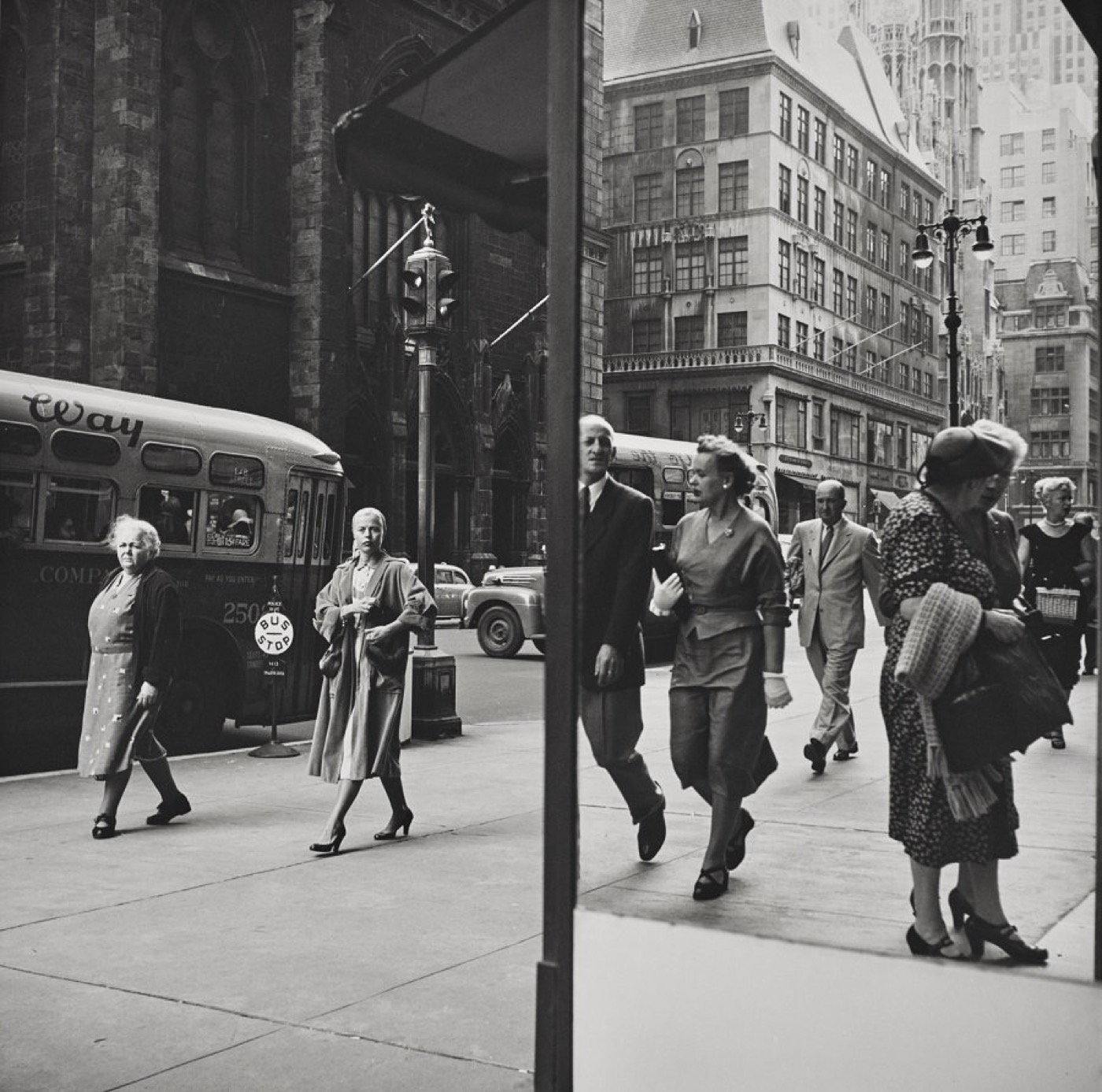 Vivian Maier, New York, NY, c. 1955