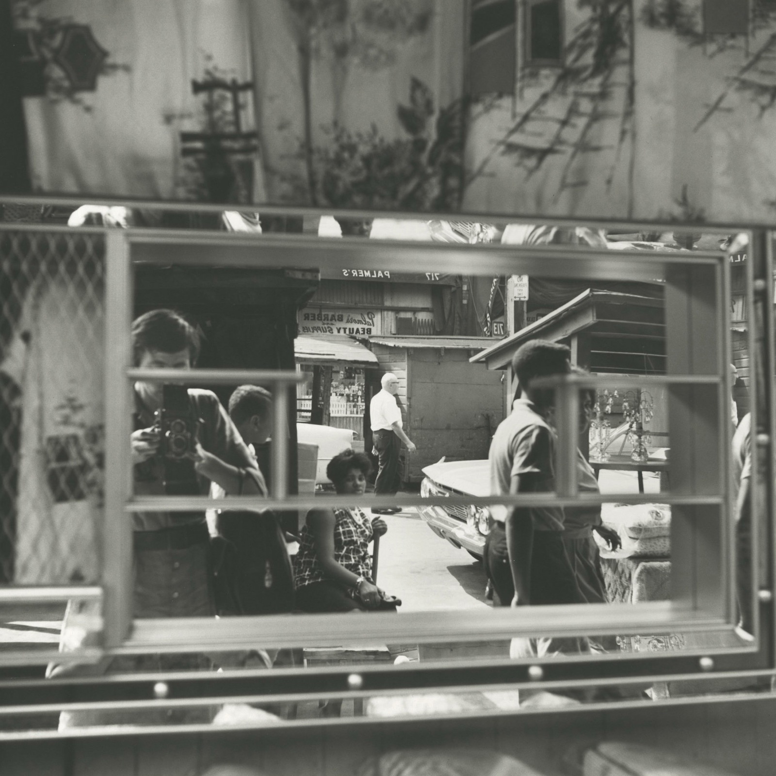 Vivian Maier, Self-portrait, Halsted Street, Chicago, August 25, 1961