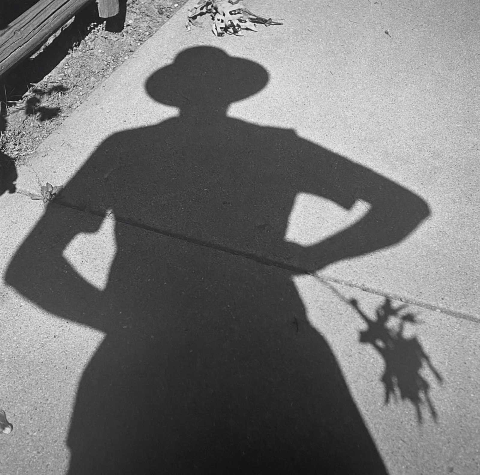 Vivian Maier, Untitled, Self-portrait, 1956