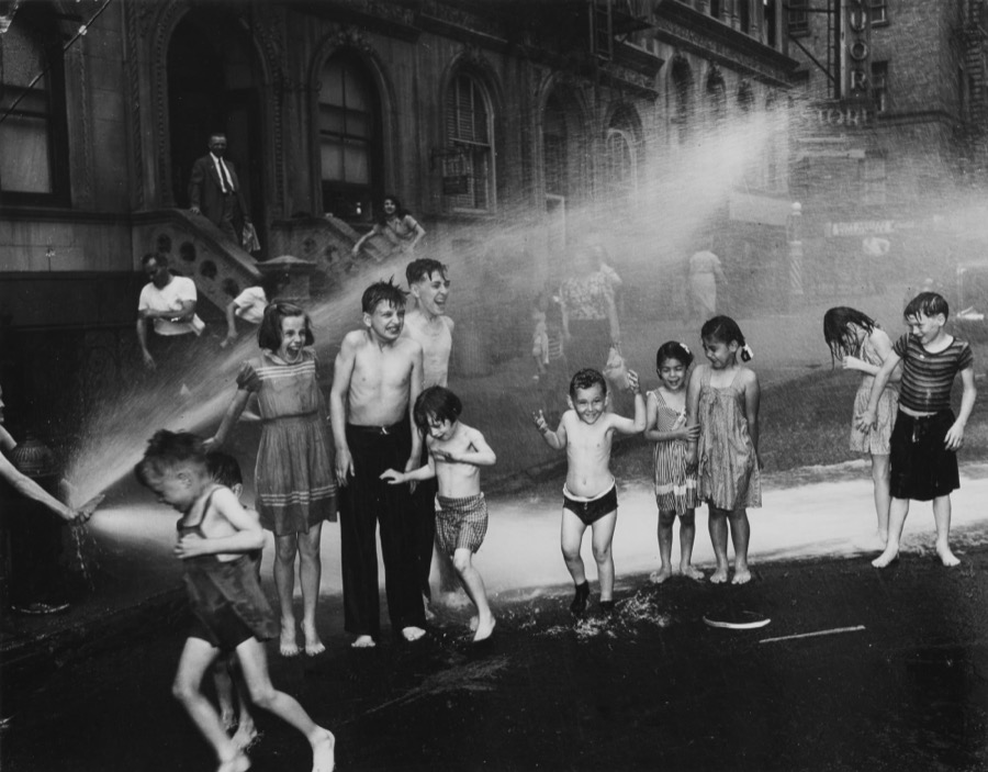 Weegee, Fire Hydrant, 1937